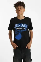 Jordan T-Shirt - Black M Kids