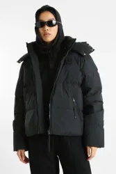 Lacoste Puffer Daunenjacke - Black 36 Damen