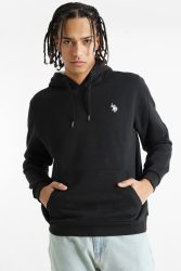 U.S. Polo Assn. Rain Kapuzensweatshirt - Black L Herren