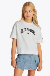 Tommy Hilfiger Varsity T-Shirt - White 16 Kids