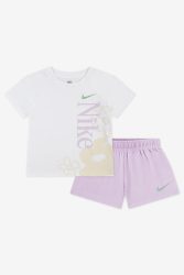 Nike Kids-Set - White + Doll 4y