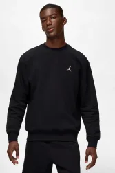 Jordan Brooklyn Fleece Sweatshirt - Black S Herren