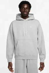 Nike Oversize Kapuzensweatshirt - Grey Heather S Herren