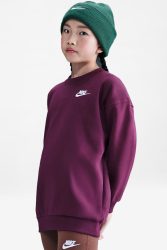 Nike Sportswear Club Fleece Oversize Sweatshirt - Bordeaux L Kids