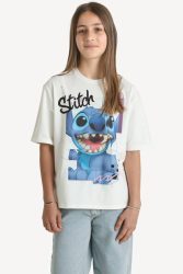 Name It Stitch T-Shirt - Cloud Dancer 146-152 Kids