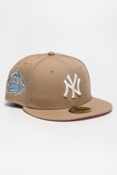 New Era 59Fifty Cap - Beige + Rosa 7 Damen