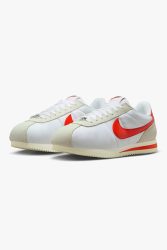 Nike Cortez Sneaker - White + Picante Red + Sail EU37.5 Damen
