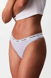 Calvin Klein Underwear String - Casual Blue M Damen