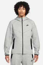 Nike Sportswear Tech Fleece Kapuzensweatjacke - Light Grey Heather L Herren