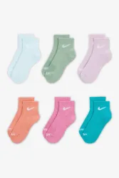 Nike Performance Basics Sechserpack Kids Socken - Mehrfarbig EU35