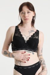 Guess Spitzen-BH - Jet Black 36 Damen