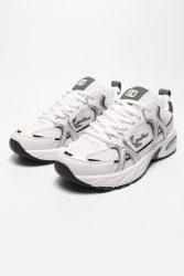 Karl Kani Prime Runner Sneaker - White + Grey + Black EU36 Kids
