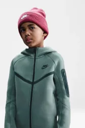 Nike Sportswear Tech Fleece Kapuzensweatjacke - Clay Green XL Kids