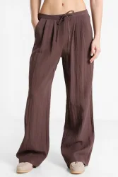 Only ONLITA Stoffhose in Leinen-Optik L32 - Shopping Bag 38/32 Damen