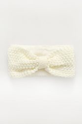 No Label Stirnband - Offwhite Einheitsgroesse Damen