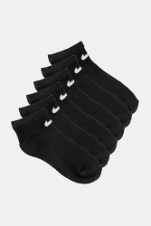 Nike Sechserpack Kids Socken - Schwarz 4y