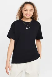 Nike Sportswear Essential T-Shirt - Black L Kids