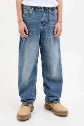 Jack & Jones Junior Alex Baggy Fit Jeans - Blue Denim 140 Kids