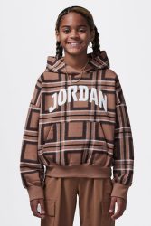 Jordan Brooklyn Kapuzensweatshirt - Archaeo Brown L Kids