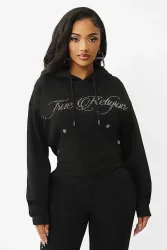 True Religion Kapuzensweatshirt - Black M Damen