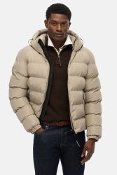 Superdry Pufferjacke - Winter Twig Beige L Herren