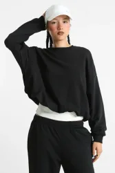 Only ONLFIE Balloon Sweatshirt - Black L Damen