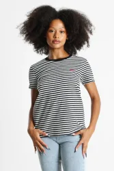 Levi's® - T-Shirt, kurzarm, für Damen, Multicolor, Größe XS