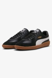 Puma Army Trainer Sneaker - Black + White EU37.5 Damen