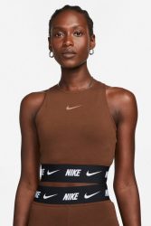 Nike Crop Top - Cacao Wow S Damen