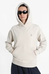 U.S. Polo Assn. Remi Kapuzensweatshirt - Light Beige S Damen