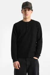 Jack & Jones JORNIAGARA Langarmshirt - Black XS Herren