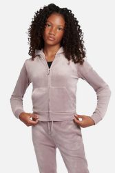 Juicy Couture Samt Jacke - Purple Dove 12 Kids