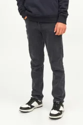 Jack & Jones Junior Clark Regular Fit Jeans - Black Denim 164 Kids