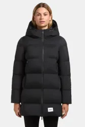 Khujo Tanare3 Puffermantel - Black M Damen