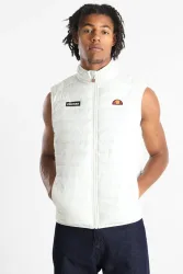 Ellesse Bardy Gestepptes Gilet - Offwhite M Herren