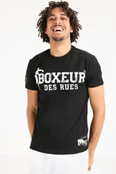BOXEUR DES RUES - T-Shirt T-Shirt Boxeur Street 2, für Herren, Schwarz, Größe S