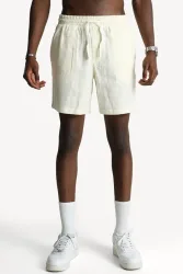 Only & Sons Shorts aus Waffelstoff - Antique White S Herren