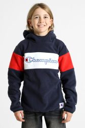 Champion Fleece Kapuzensweater - Navy L Kids