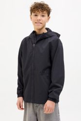 Jack & Jones Junior Eurban Leichte Jacke - Black 152 Kids
