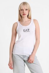 EA7 Emporio Armani Tanktop - White + Black S Damen