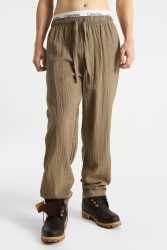 Redefined Rebel RRALEXIS Hose aus Seersucker - Tarmac M