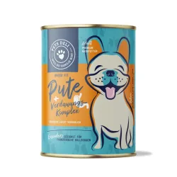 Einzeldose Nassfutter Breed Fit Pute mit Quinoa, Apfel und Hüttenkäse für Hunde - 400g / Einzeldose