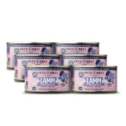 Nassfutter Junior Lamm mit Quinoa, Brokkoli und Apfel für Hunde - 6x200g