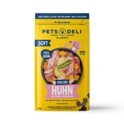 Trockenfutter Soft Huhn mit Kürbis & Preiselbeere für Hunde - 2kg