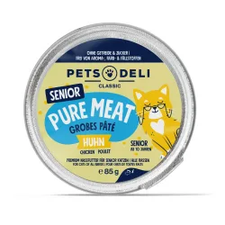 Nassfutter Senior Pure Meat Huhn für Katzen - 12x85g