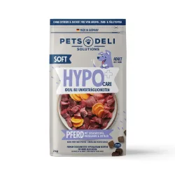 Trockenfutter Hypocare Soft Pferd mit Süßkartoffel, Preiselbeere und Distelöl für Hunde - 2kg
