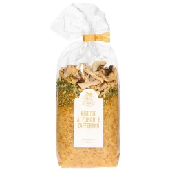 Risotto ai Funghi e Zafferano