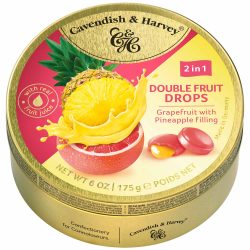 Grapefruit Drops gefüllt mit Ananas