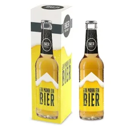 Ein Mann ein Bier