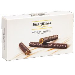 Flûtes de chocolat aux truffes